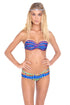Luli Fama Tribal Beach Sandy Buns Minimal Coverage Bottom